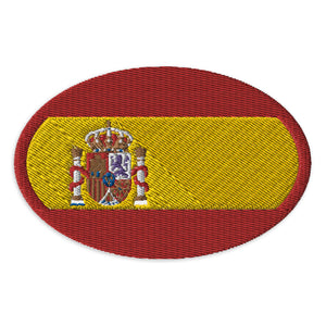 Patch bordado Bandeira da Espanha (falecido em 1981)