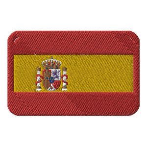 Patch bordado Bandeira da Espanha (falecido em 1981)