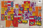 Carregar imagem no visualizador da galeria, Bandeira Heráldica de Armas (Bourbons)

