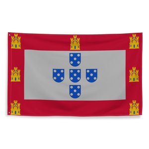 Estandarte heráldico de armas (Corona de Portugal)