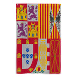 Carregar imagem no visualizador da galeria, Bandeira Heráldica de Armas (Reinos Hispânicos)
