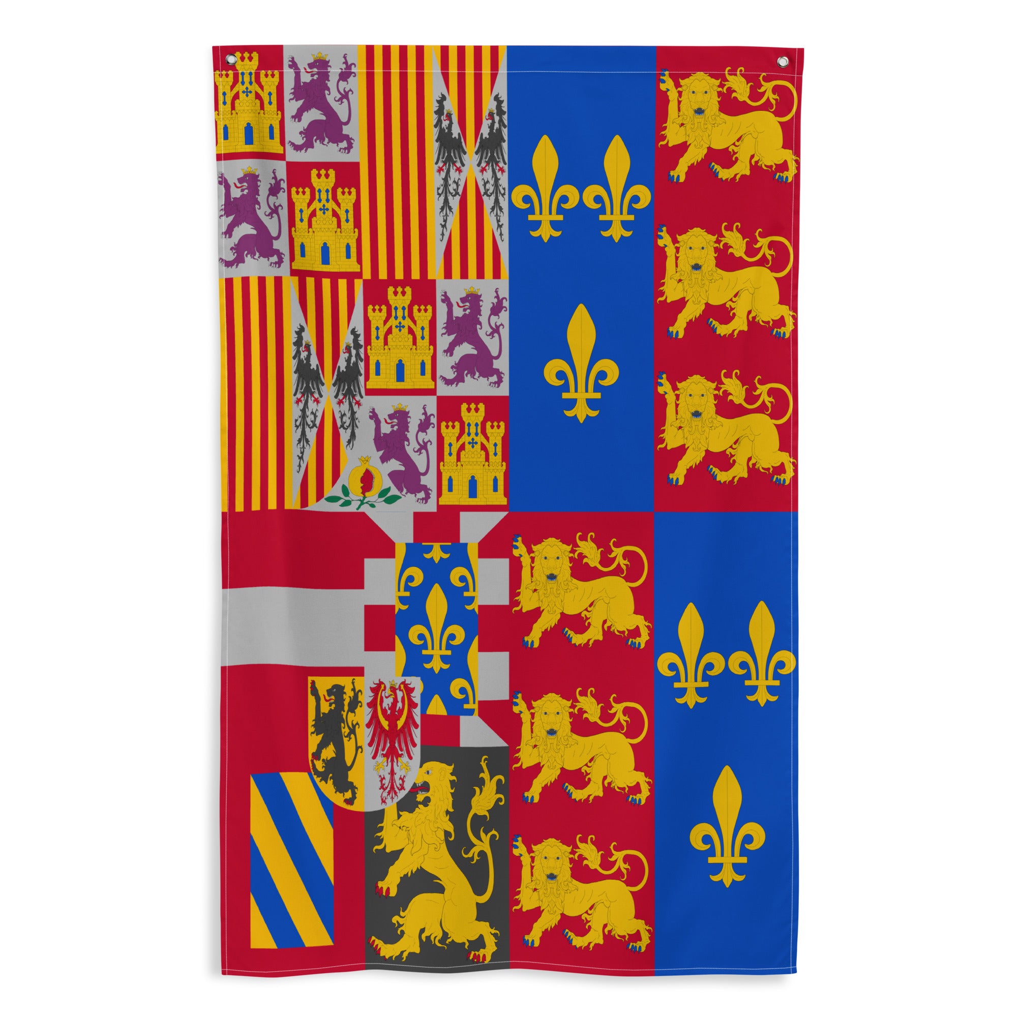 Bandeira Heráldica de Armas (Habsburgo a.1580)