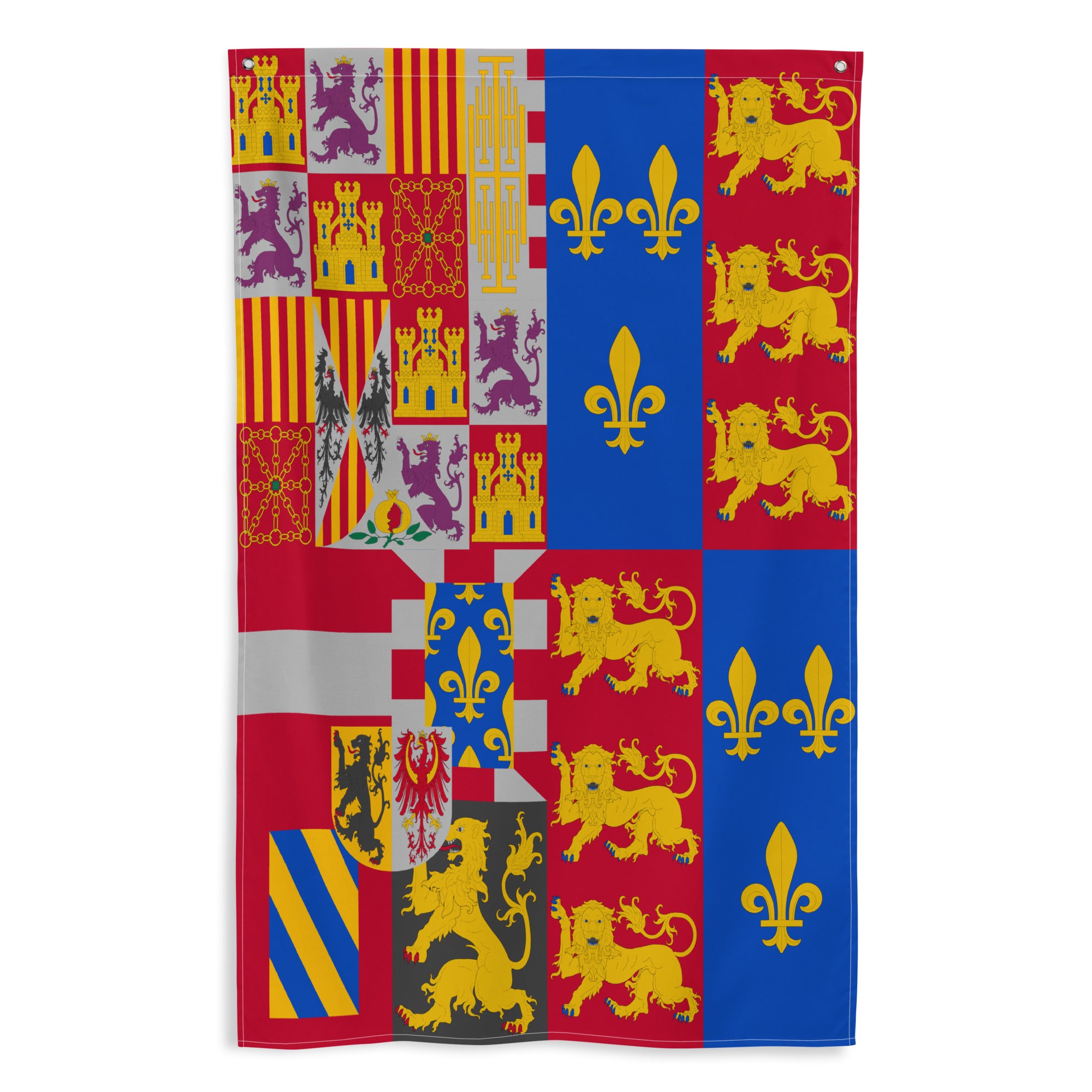 Bandeira Heráldica de Armas (Habsburgo a.1580)