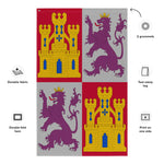 Cargar imagen en el visor de la galería, Estandarte heráldico de armas (Corona de Castilla)
