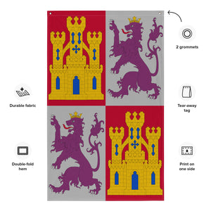 Estandarte heráldico de armas (Corona de Castilla)