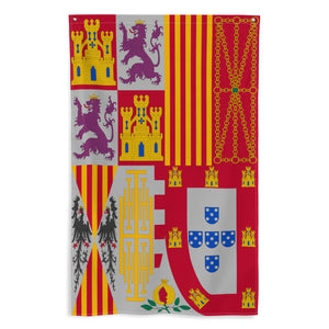Bandeira Heráldica de Armas (Reinos Hispânicos)