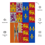 Carregar imagem no visualizador da galeria, Bandeira Heráldica de Armas (Habsburgo a.1580)
