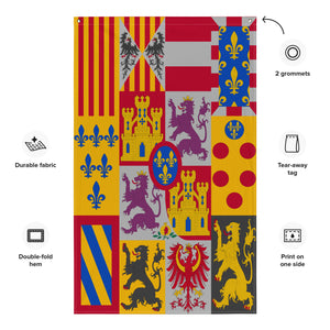Bandeira Heráldica de Armas (Bourbons)