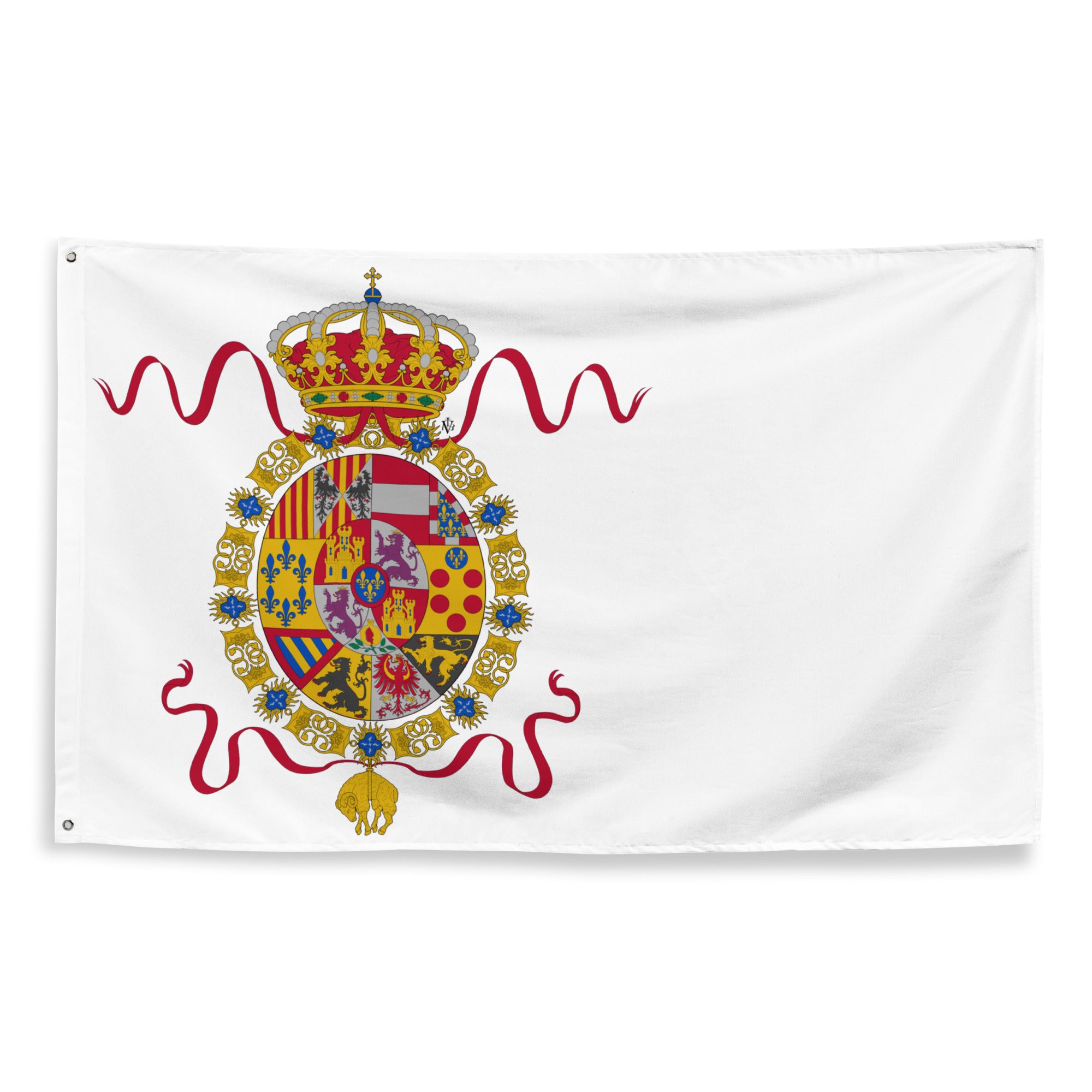Bandera de los Borbones (d.1760)