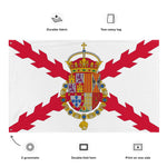 Carica l&#39;immagine nel visualizzatore di Gallery, Bandiera Aspa con Scudo Reale
