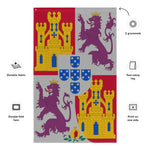 Carregar imagem no visualizador da galeria, Bandeira heráldica de armas (Coroa de Castela)
