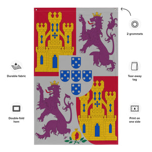 Estandarte heráldico de armas (Corona de Castilla)