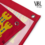 Cargar imagen en el visor de la galería, Estandarte heráldico de armas (Corona de Portugal)

