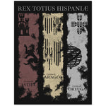 Cargar imagen en el visor de la galería, Rex totius Hispaniæ (vertical)
