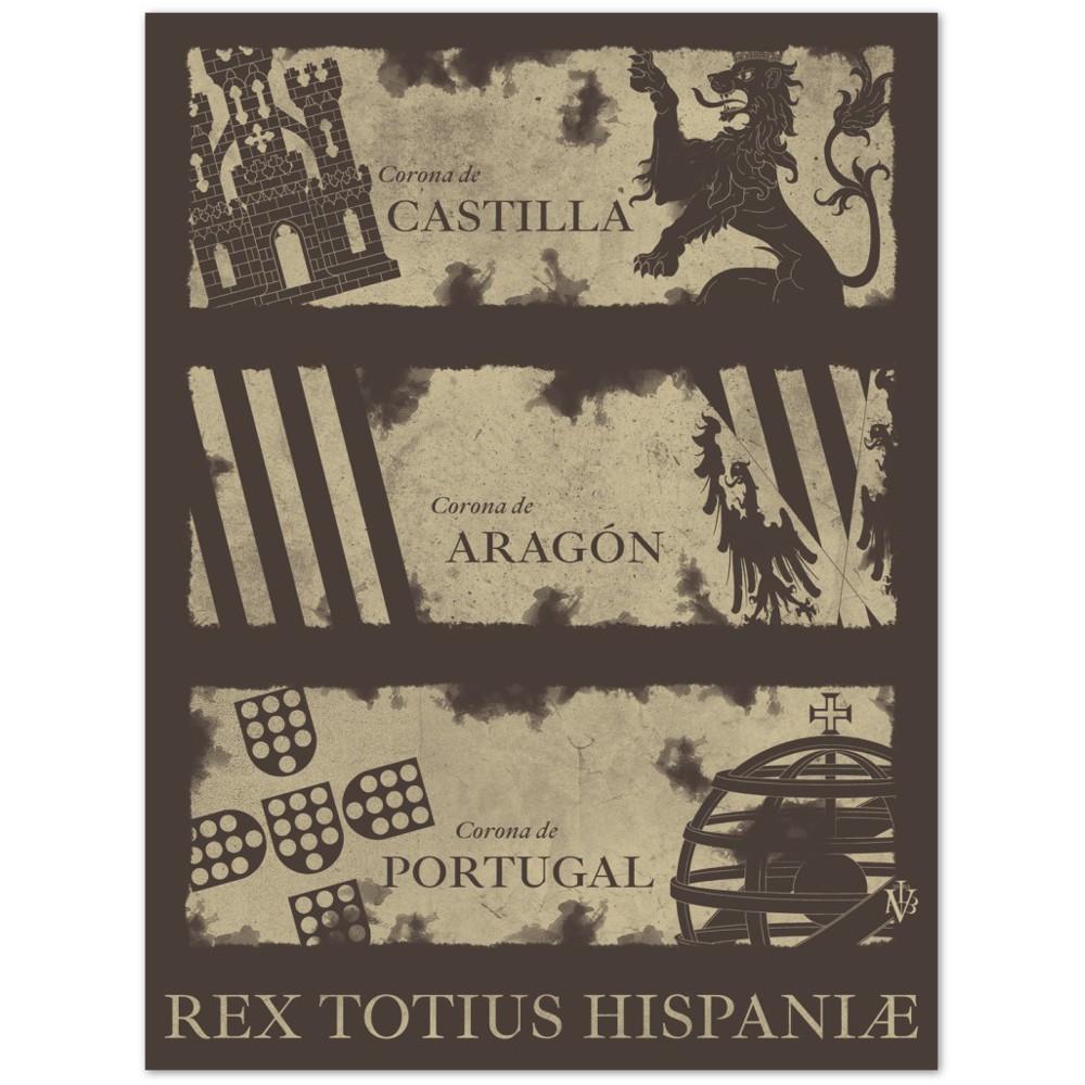 Rex totius Hispaniæ (horizontal)